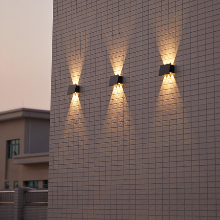 Eko-Light Kinkiet Solarny Alf 50lm 3000K EKO9099 CZARNY