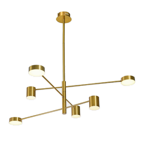 Lampa wisząca Italux PND-16374-6-COP-GD-4K Remdal