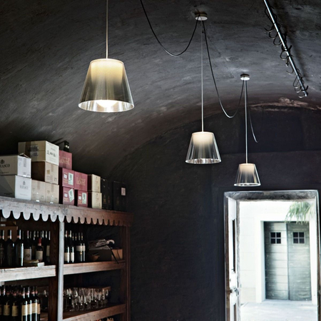 Lampa wisząca Flos F6256000 Ktribe 1 Srebrna