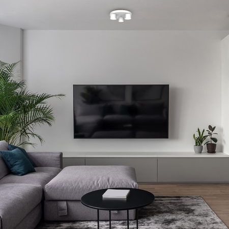 Milagro Lampa sufitowa Dixie 3xGX53 Biały MLP7541 BIAŁY