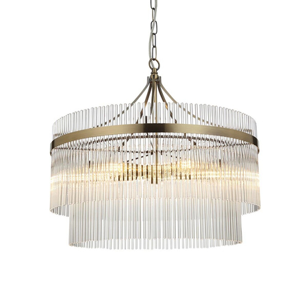 Endon Lighting Lampa wisząca 99166 mosiądz