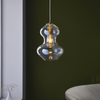 Lampa wisząca Endon Lighting Kelda Shaped 106681 mosiądz
