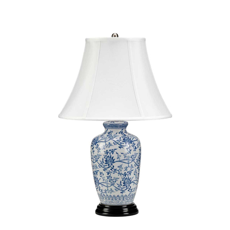 Lampa stołowa Elstead Lighting Blue Ginger Jar niebieski BLUE-G-JAR-TL
