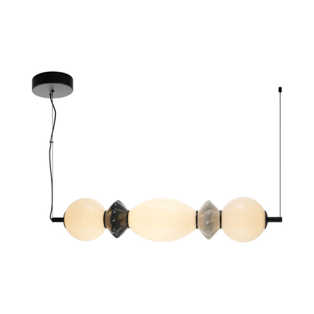 Lampa wisząca Italux Balos PND-94921-3A-BK Czarny mat