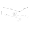 Sollux Lighting Żyrandol TIMBO 4 biały SL.1665