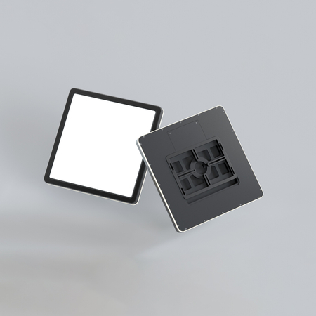 Plafon Italux PLF-39573-230S-22W-BL Czarny