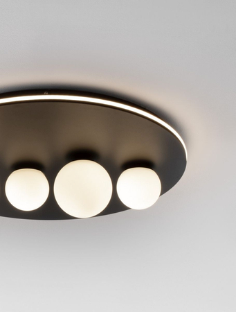 Lampa sufitowa Luces Exclusivas ABRAS - czarny mat LE43315