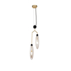Lampa wisząca Maytoni MOD012PL-02G Ventura - Matowe złoto