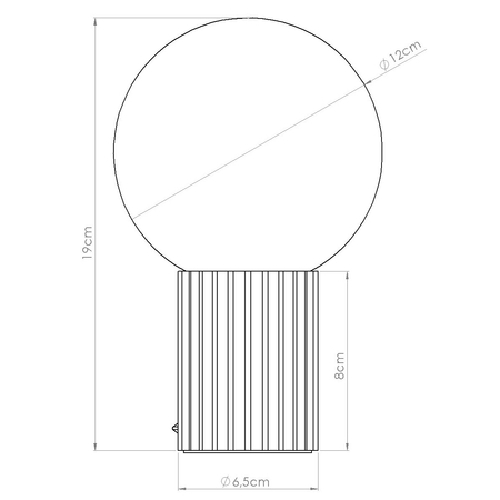 Sollux Lighting Lampa biurkowa HALO biała SL.1711
