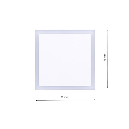 Eko-Light Oprawa schodowa Evo Barwa Zimna 6500K Biały EKS0476 BIAŁY