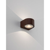 Kinkiet zewnętrzny Luces Exclusivas DALUNIA LE75207 rdzawy