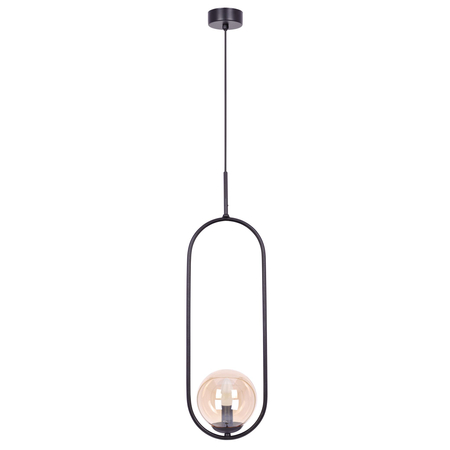 Lampa wisząca VENTA Kaja K-5120 bursztynowy