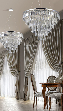 Lampa wisząca KALABRIA XL PENDANT Azzardo AZ2926 chrom