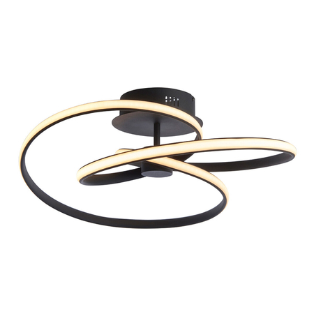 Lampa sufitowa Endon Lighting Dune 97633 biały/czarny