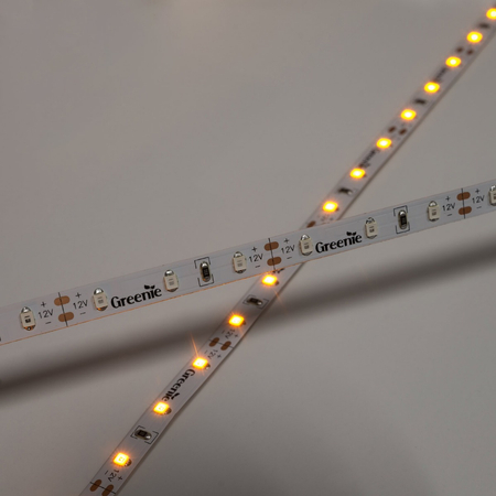 Taśma LED Greenie 1m 60 diod 3528SMD na metr 4.8W/mb czerwona Rolka 5m [3 lata gwarancji]