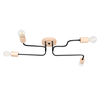 Sollux Lighting Żyrandol TIMBO 4 czarny SL.1669