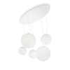 Lampa wisząca Ideal Lux 043562 Mapa Bianco SP5
