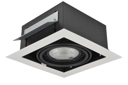 Oprawa wpuszczana NOVA WHITE/BLACK Azzardo AZ2871 biały/czarny