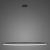 Lampa wisząca Ledowe Okręgi No.1 180cm 3k czarna