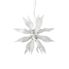 Lampa wisząca IdealLux 111957 Leaves SP8 Bianco