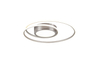 Lampa sufitowa Trio 672310207 srebrny