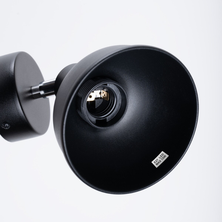 Sollux Lighting Kinkiet ELBA czarny SL.1316