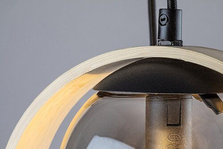 Lampa wisząca Rabalux Peyton 72063 buk