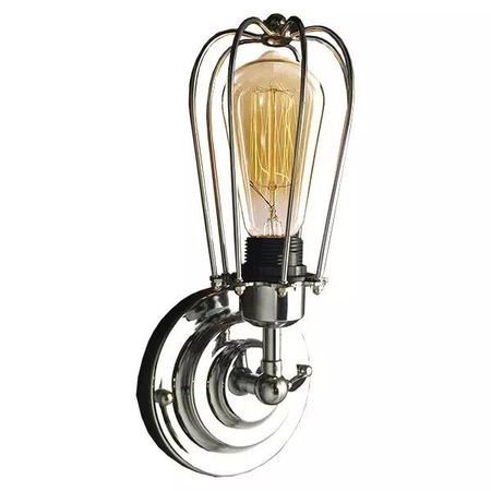 Kopenhagen Loft Chrom Kinkiet