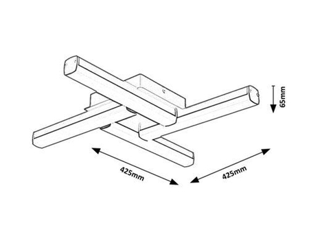 Lampa łazienkowa Rabalux Evan 2168 czarny matowy