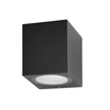 Kinkiet zewnętrzny Italux OWL-2197-1SQ Czarny piaskowany