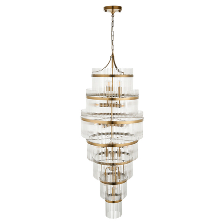 Lampa wisząca Endon Lighting Marietta Grand 112793 mosiądz