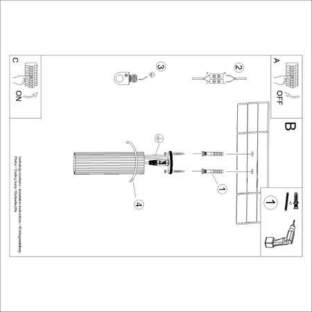 Sollux Lighting Plafon KARBON 20 beżowy SL.1588