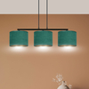 Lampa wisząca HILDE 3 BL GREEN Emibig 1051/3 zielony
