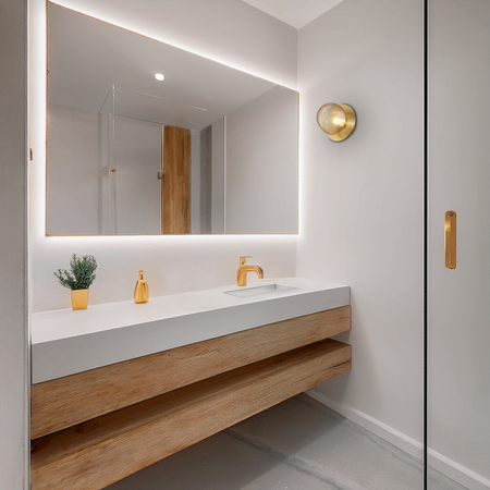 Milagro Kinkiet / lampa sufitowa BOLLA GOLD 3W LED ML1430 ZŁOTY