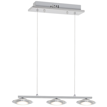 Milagro LAMPA WISZĄCA ELLIPSE 15W LED ML416 CHROM