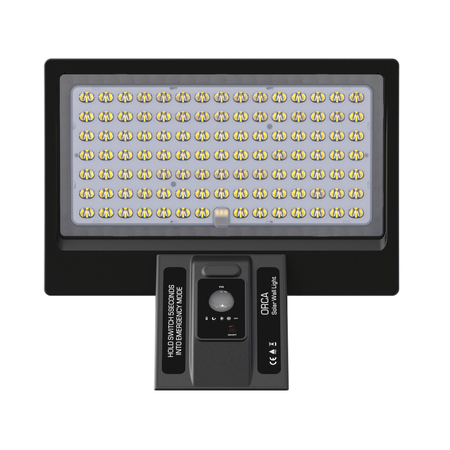 Eko-Light Naświetlacz Solarny Milo 8W 1000lm 4000K EKO9154 CZARNY