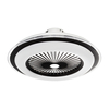 Milagro Lampowentylator ZEPHYR BLACK 48W LED+ PILOT ML1514 CZARNY