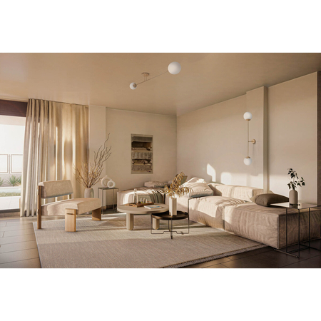 Kinkiet Kaja LUMIA K-5407 biały, złoty