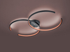 Lampa sufitowa Trio 651110232 czarny