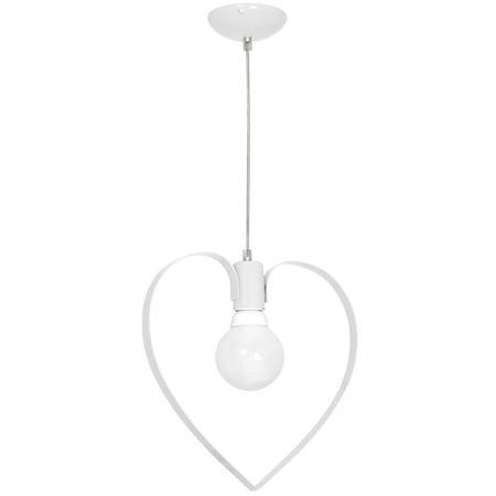 Milagro Lampa wisząca Amore 1xE27 Biały MLP9950 BIAŁY