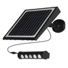 Eko-Light Lampa Solarna Talent 8W 4000K IP65 EKO8328 CZARNY