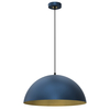 Milagro Lampa wisząca BETA NAVY BLUE/GOLD 1xE27 45cm MLP8289 GRANATOWY / ZŁOTY