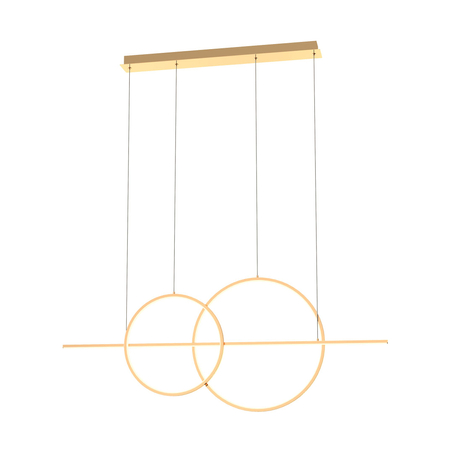 Lampa wisząca CHOLET Zuma Line MD7358-2A-3GT złoty