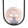 Lampa wisząca VENTA Kaja K-5121 bursztynowy