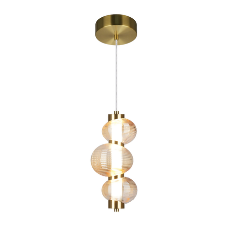 Milagro Lampa wisząca BOLLA GOLD 12W LED ML1424 ZŁOTY