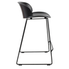 Krzesło barowe ALTO 66 czarne