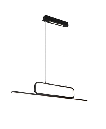 Lampa wisząca Trio 327210332 czarny