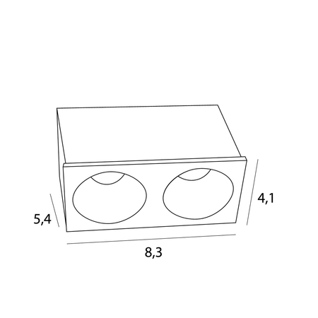 MAXLIGHT HM180 2L MODULAR MODUŁ LED 6W