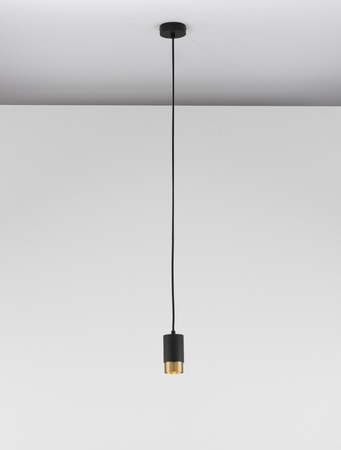 Lampa wisząca Luces Exclusivas CAYES czarny/złoty LE42622