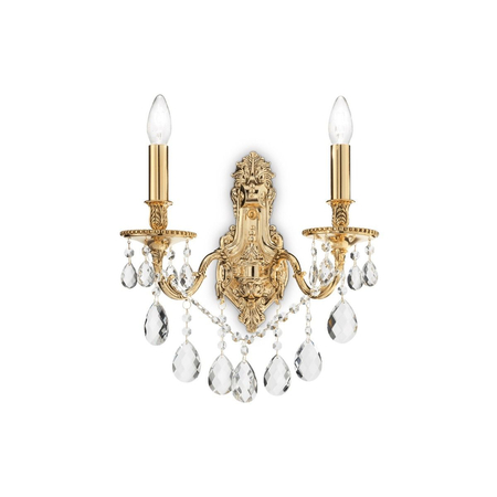 Kinkiet Ideal Lux 060491 Gioconda AP2 Oro